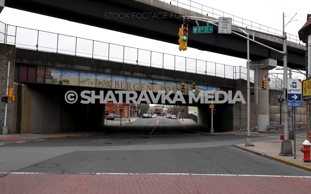 Driving Through Bayonne NJ During COVID Lockdown